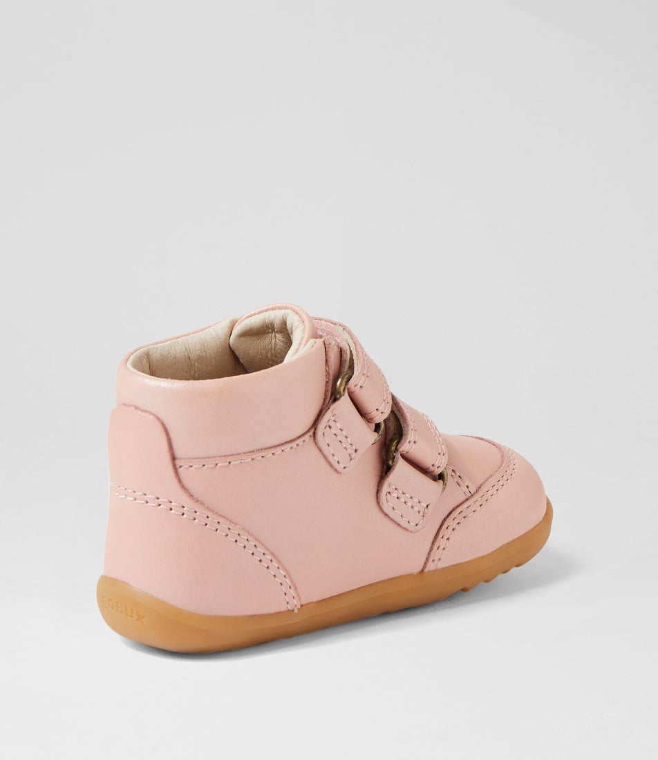 Bobux Su Timber Infant Dusk Pearl Leather Ankle Boots