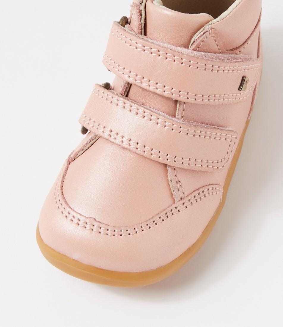 Bobux Su Timber Infant Dusk Pearl Leather Ankle Boots