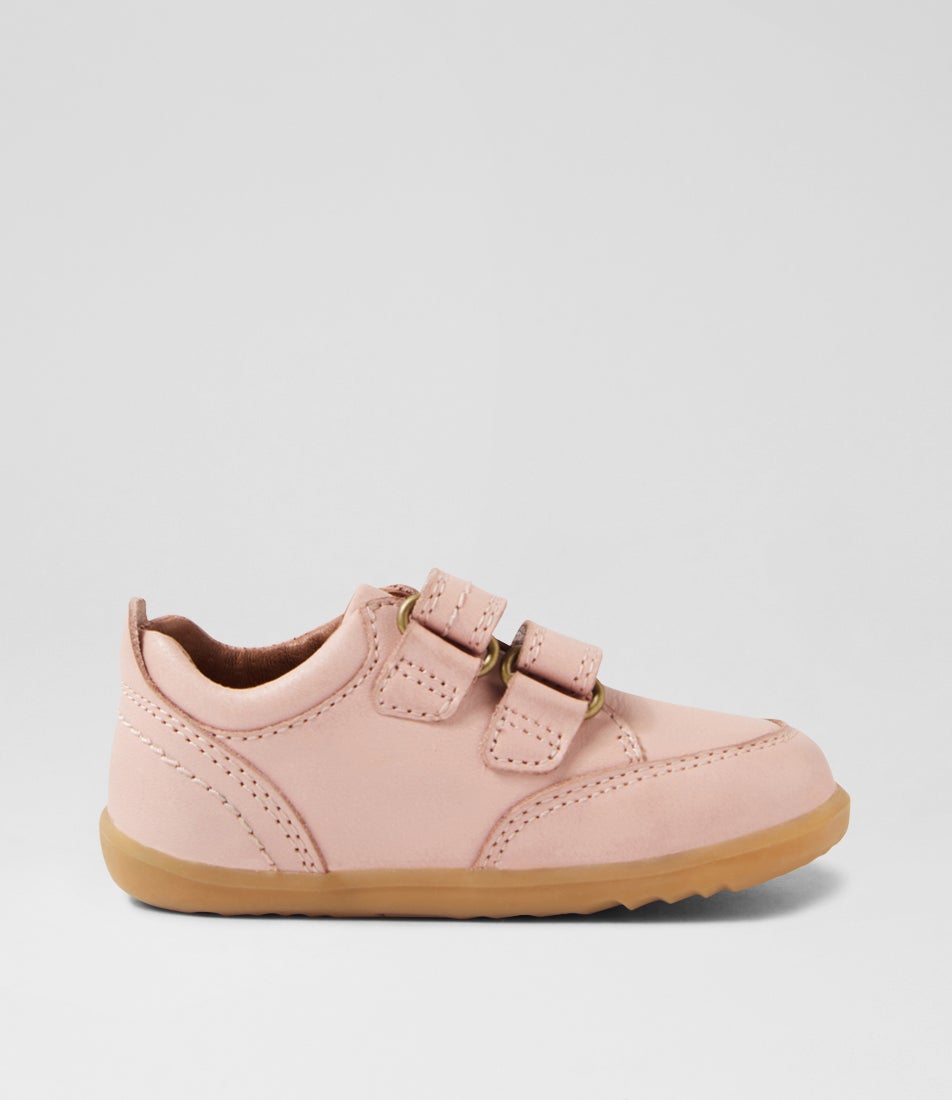 Bobux Su Timber Low Pre Dusk Pearl Leather Flat Shoes