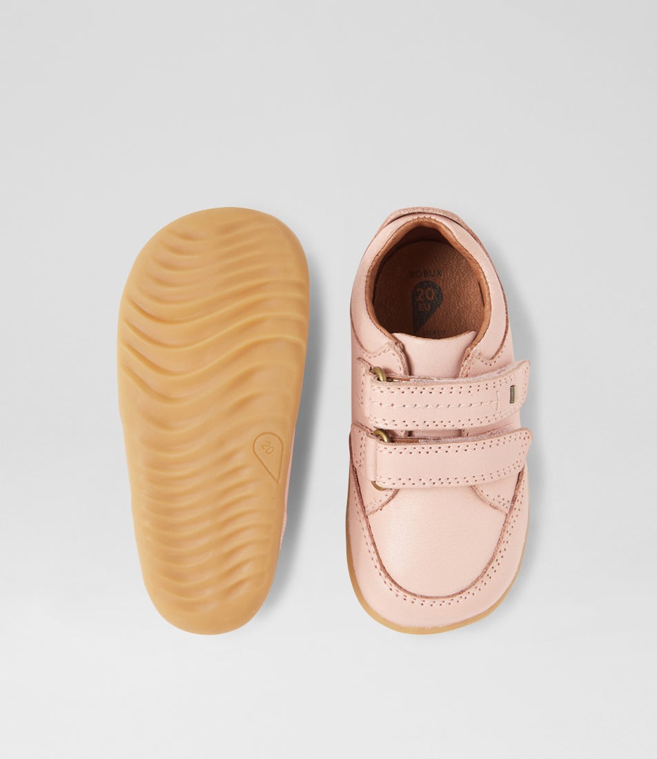 Bobux Su Timber Low Pre Dusk Pearl Leather Flat Shoes