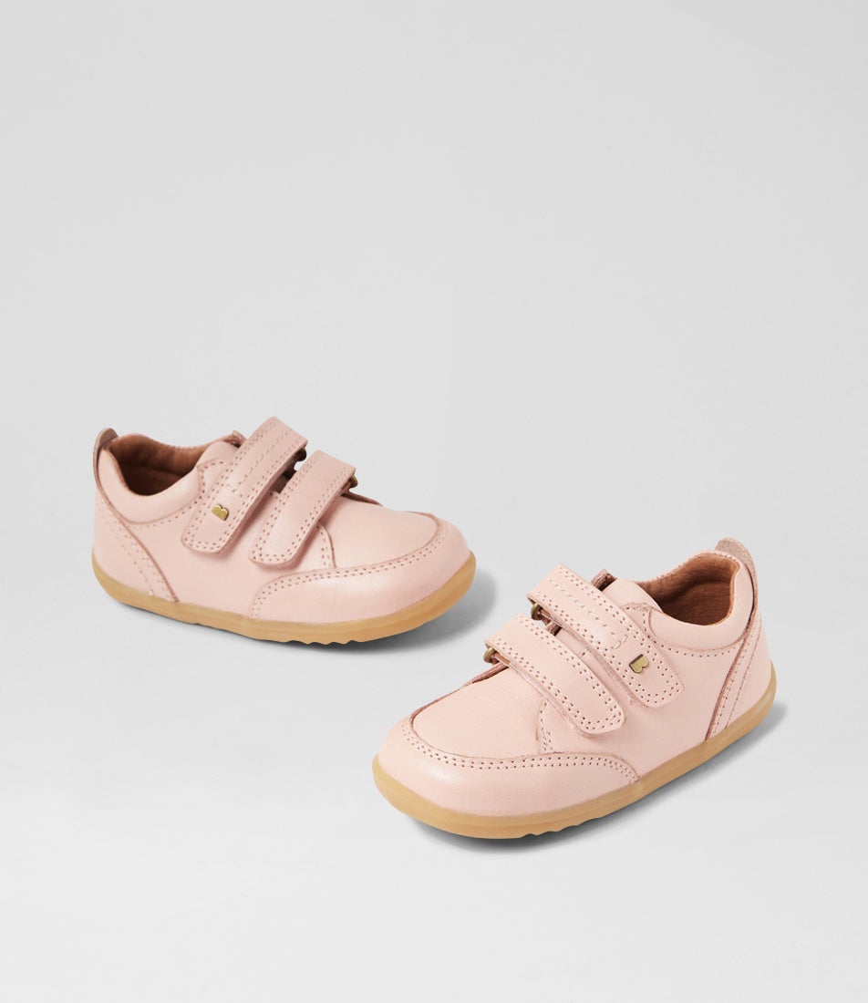 bobux Su Timber Low Pre Dusk Pearl Leather Flat Shoes