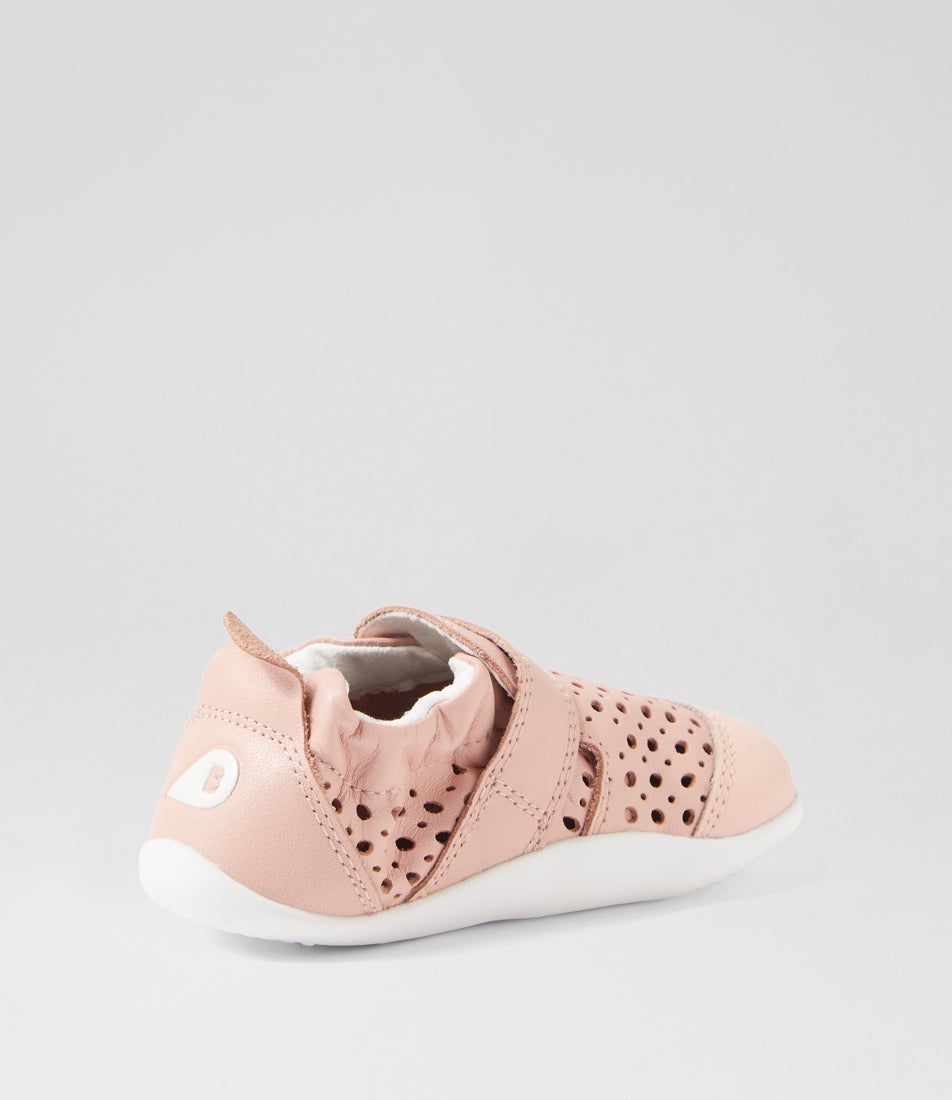 Bobux Xp Go Punch Infant Seashell Leather Flat Shoes