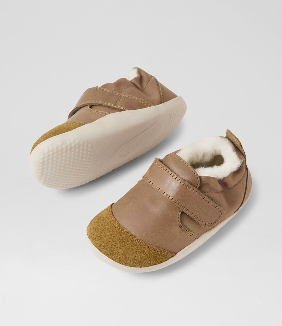 Bobux Xp Marvel Arctic Infant Olive Leather Flat Shoes