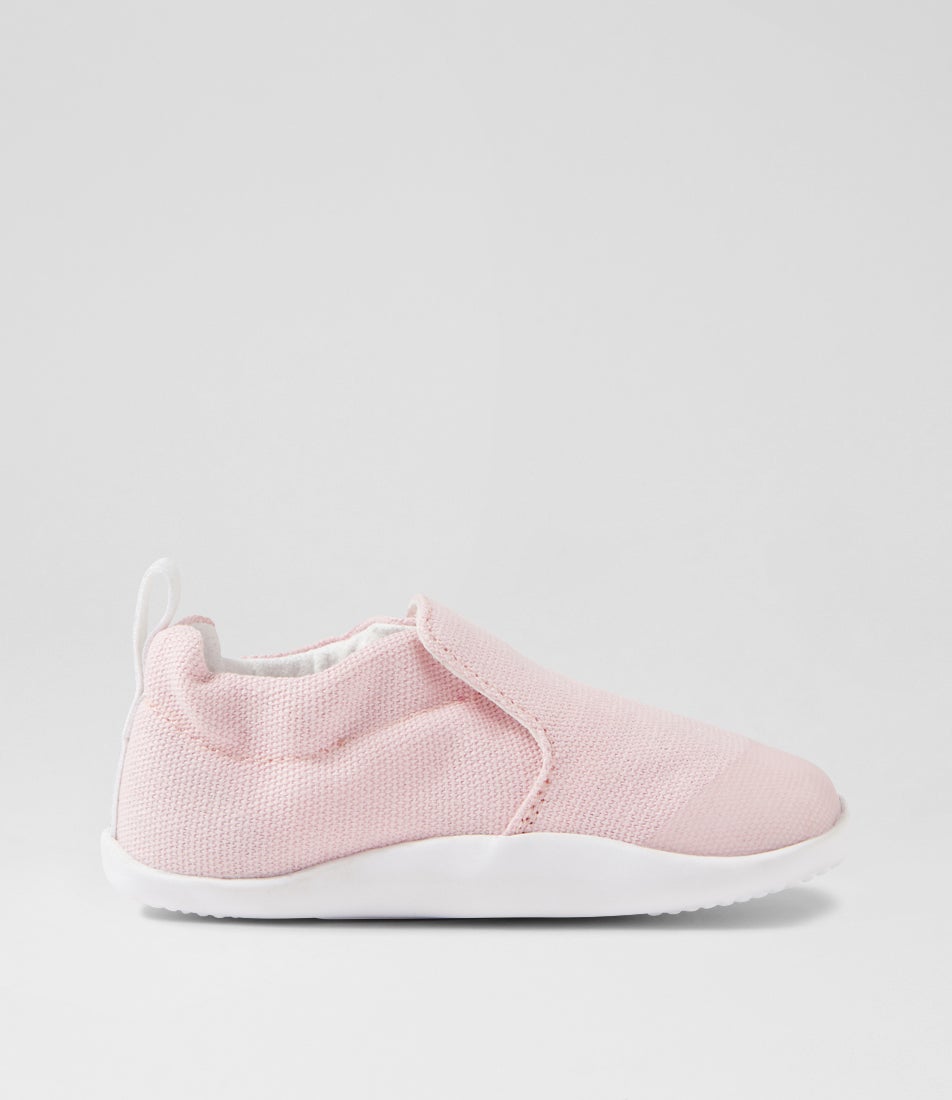 Bobux Xp Scamp Organic Parfait Pink Canvas Flat Shoes