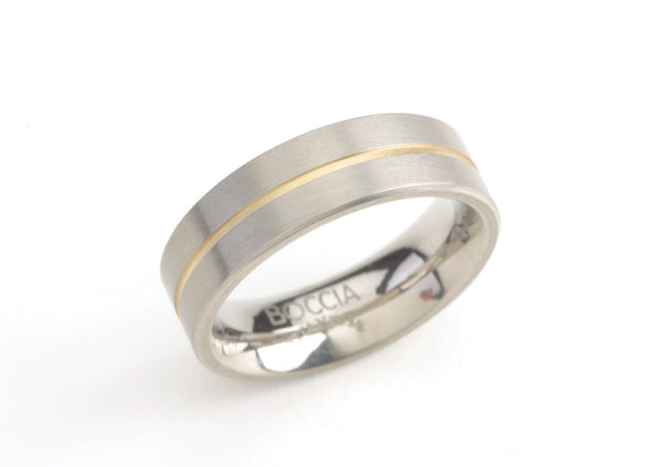 Boccia 0101-03 Boccia Titanium Ring