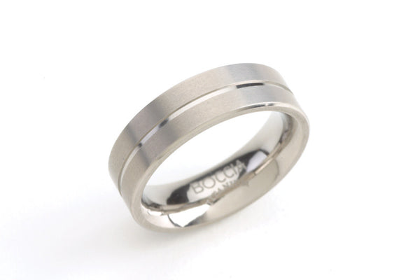 Boccia 0101-07 Boccia Titanium Ring