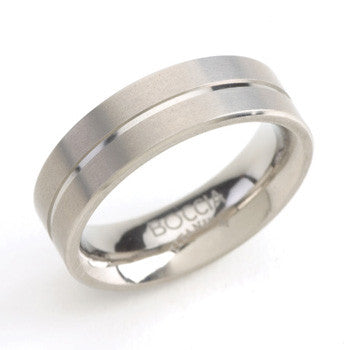 boccia 0101-07 Boccia Titanium Ring