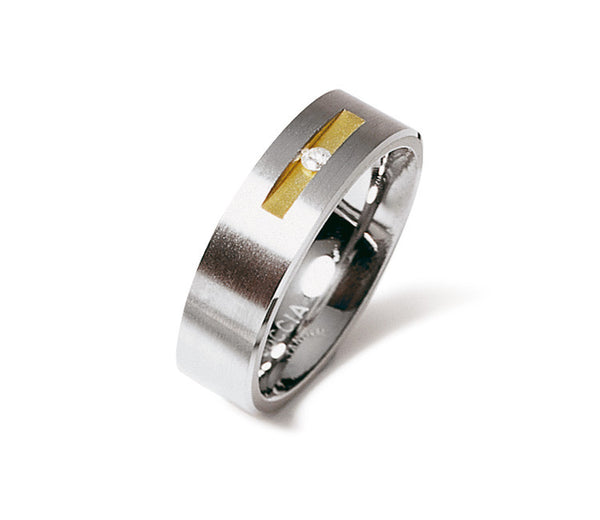 Boccia 0101-08 Boccia Titanium Ring