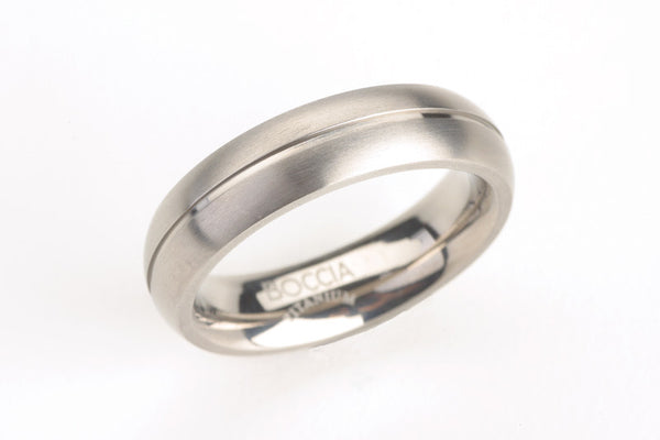 Boccia 0102-02 Boccia Titanium Ring