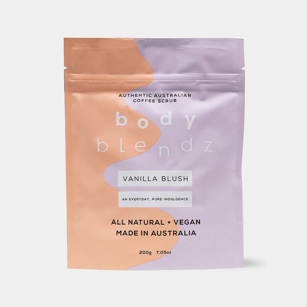 body blendz Vanilla Blush Coffee Scrub