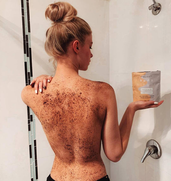 Body Blendz Vanilla Blush Coffee Scrub