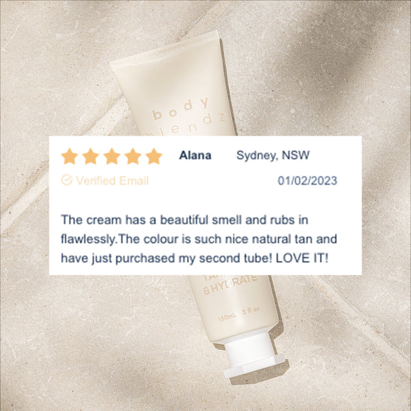 Body Blendz Face & Body Gradual Tanning Anti-Cellulite Lotion