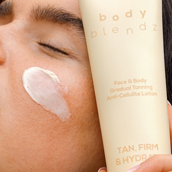 Body Blendz Face & Body Gradual Tanning Anti-Cellulite Lotion