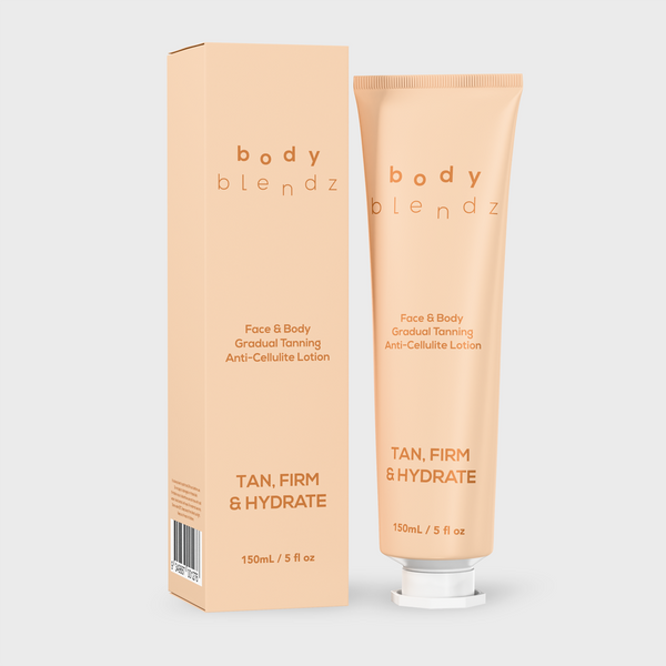 body blendz Face & Body Gradual Tanning Anti-Cellulite Lotion