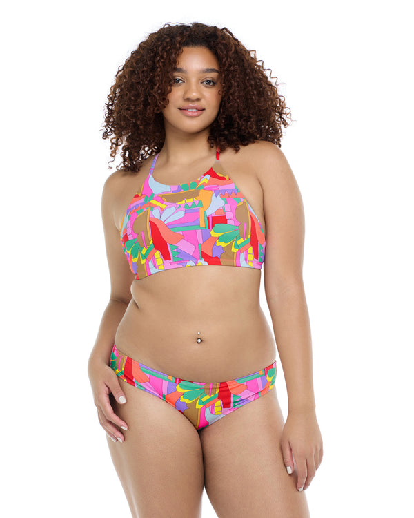 body glove Artistry Alesha High Neck Bikini Top - Artistry / Multi