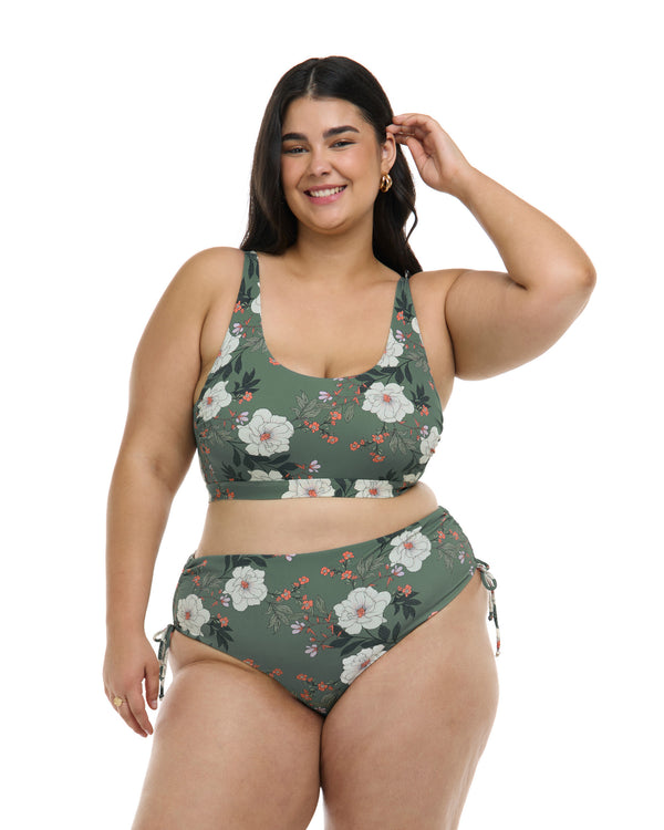 Body Glove Aurora Amore Plus Size Scoop Top - Saguaro