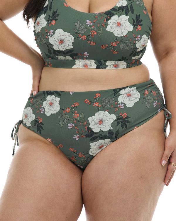 body glove Aurora High Tide Plus Size Swim Bottom - Saguaro