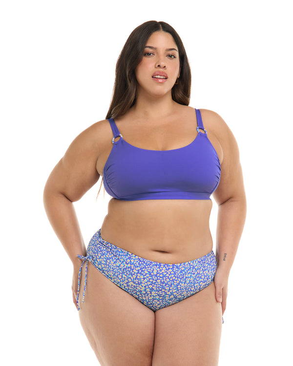 Body Glove Bellium Amore Plus Size Scoop Bikini Top - Clearwater