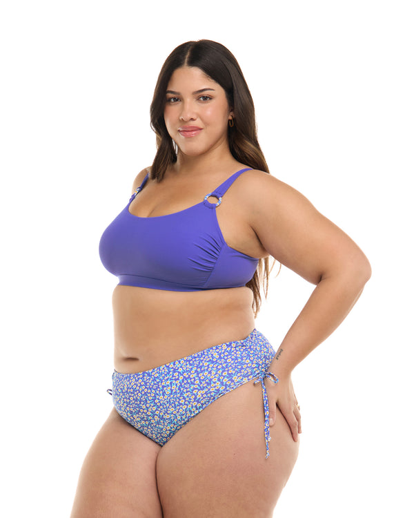 body glove Bellium Amore Plus Size Scoop Bikini Top - Clearwater