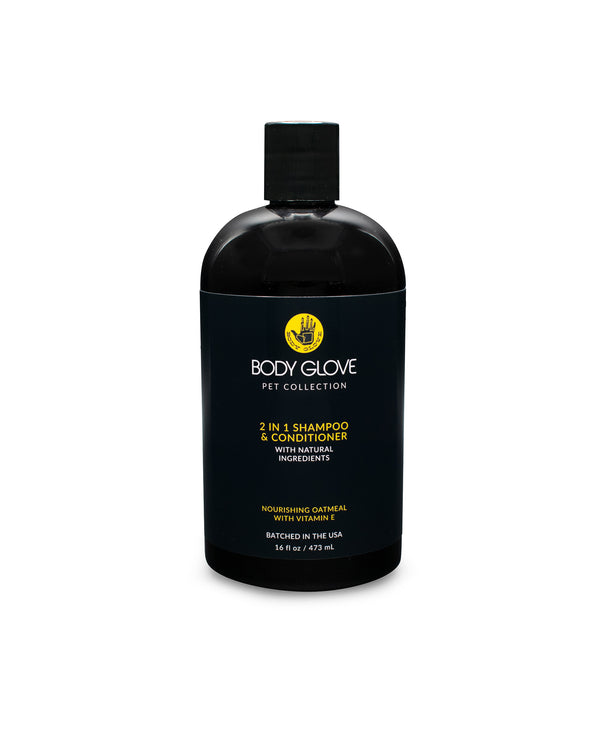 body glove 2in1 Pet Shampoo and Conditioner - Black