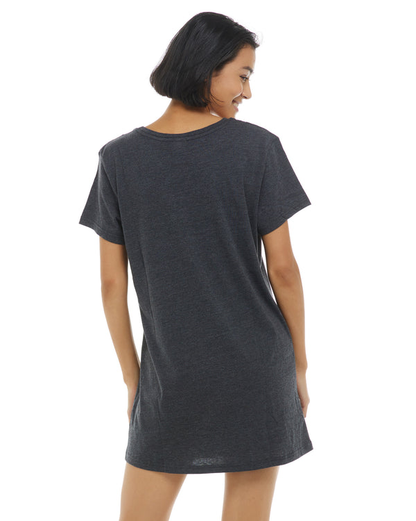 Body Glove Brielle T-Shirt Dress - Heather Grey
