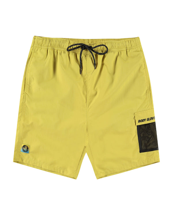 Body Glove Cargo Trail Shorts - Chartreuse