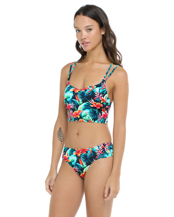 Body Glove Colola Mel Crop Top - Colola / Black