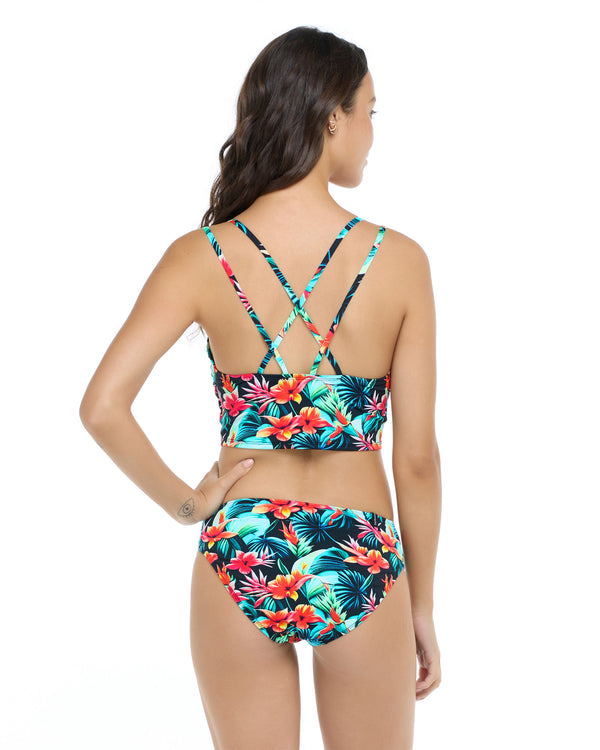 Body Glove Colola Mel Crop Top - Colola / Black