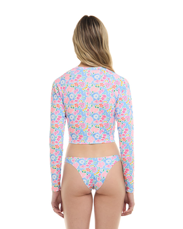 Body Glove Daydream Let It Be Crop Rashguard - Sky