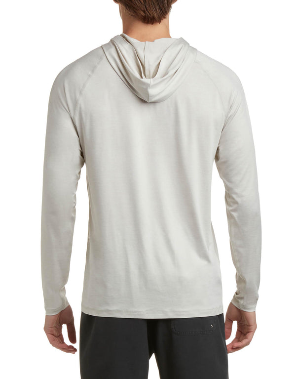 Body Glove Filtrate UPF L/S Hooded Sun Shirt - White