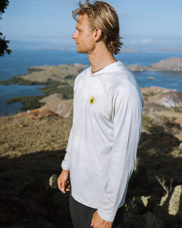 body glove Filtrate UPF L/S Hooded Sun Shirt - White