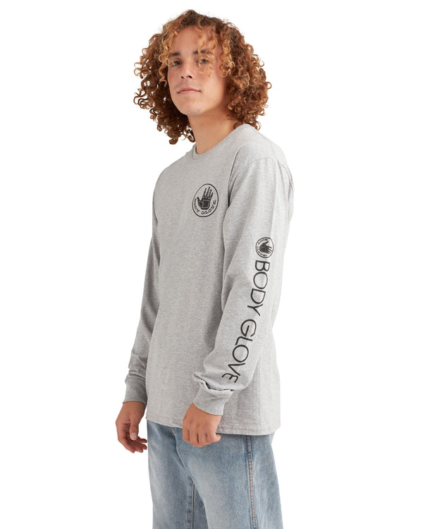 Body Glove Heritage Long-Sleeve T-Shirt - Heather