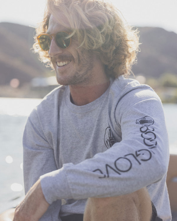 body glove Heritage Long-Sleeve T-Shirt - Heather