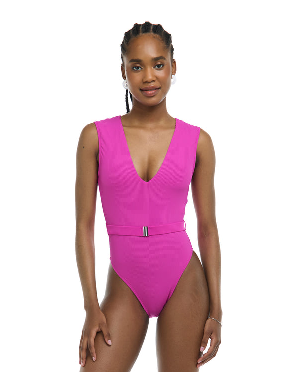 body glove Ibiza Ezry One-Piece Swimsuit - Fuchsia