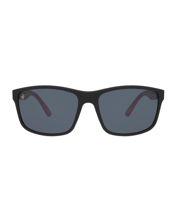 Body Glove Jake Rectangle Sunglasses - Black