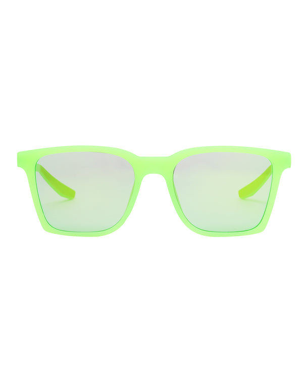 Body Glove Juiced Square Sunglasses - Neon Green