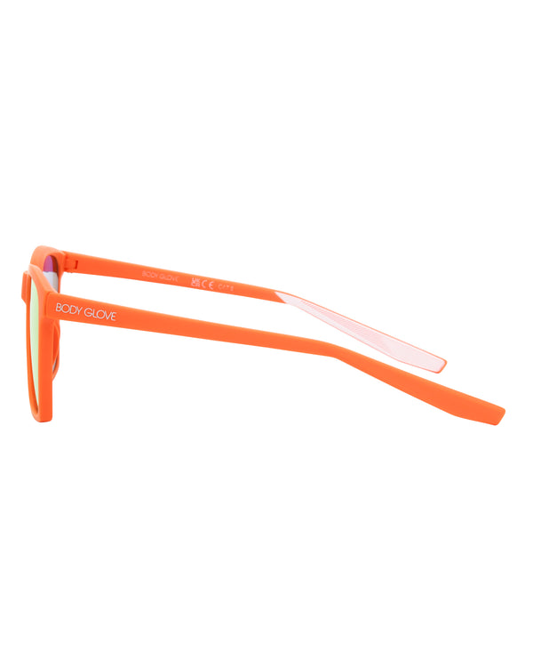 Body Glove Juiced Square Sunglasses - Orange