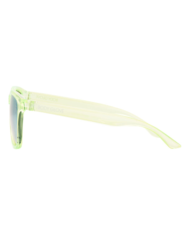 Body Glove Kid's Cascade Keyhole Sunglasses - Citron