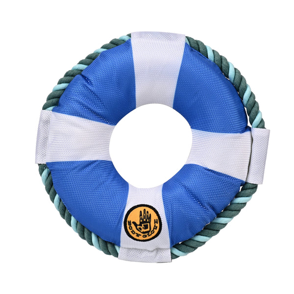Body Glove Life Ring Dog Toy - Blue