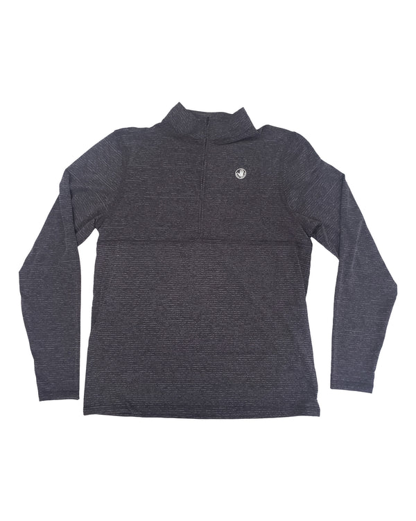 body glove Men's 1/4" Zip Long Sleeve - Black