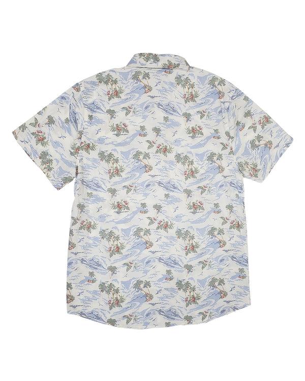 Body Glove Men's Islander Button Down Shirt - White