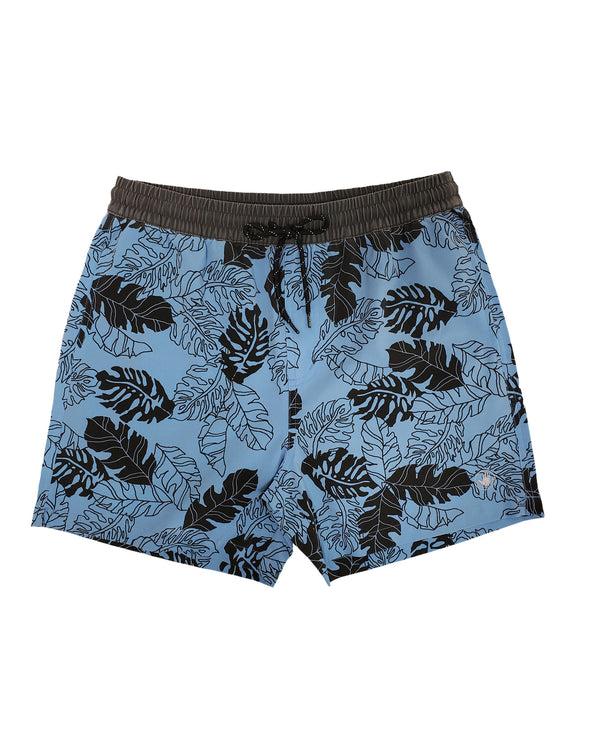 Body Glove Men's Monstera Swim Trunk - Blue