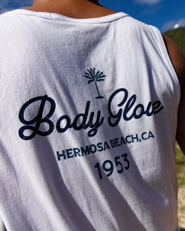 Body Glove Mens Hermosa Tank - White