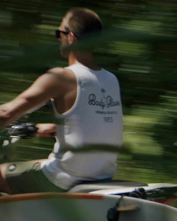 Body Glove Mens Hermosa Tank - White