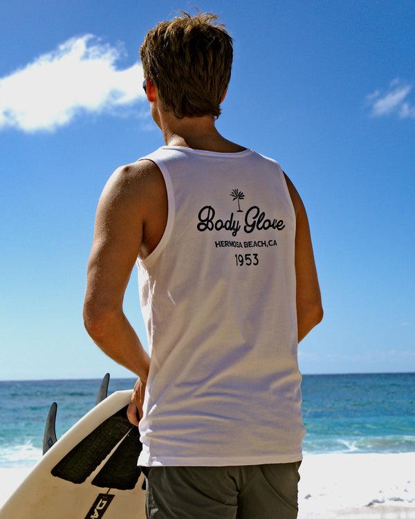 body glove Mens Hermosa Tank - White