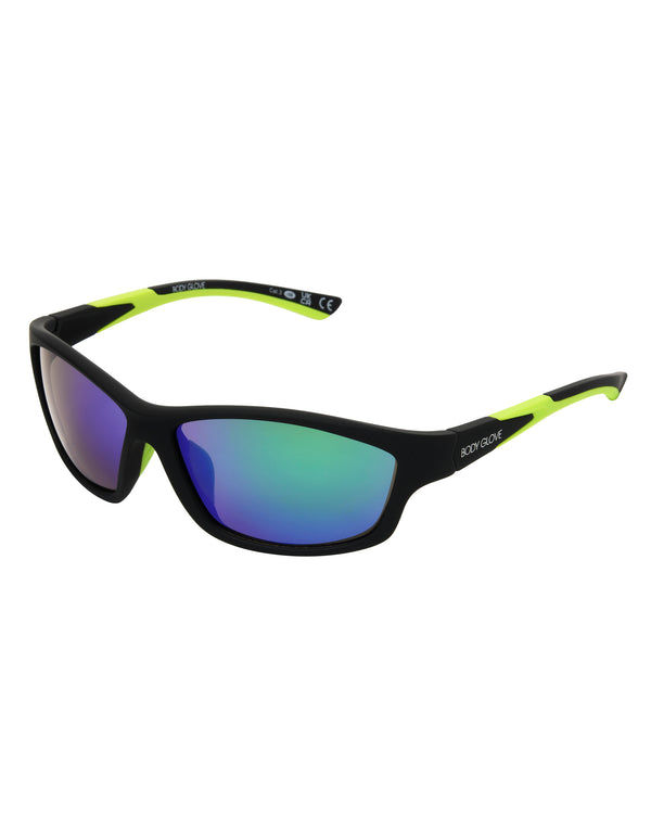 body glove Oceanic Wrap Sunglasses - Black