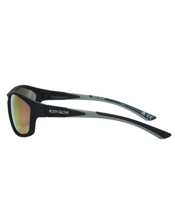 Body Glove Oceanic Wrap Sunglasses - Grey