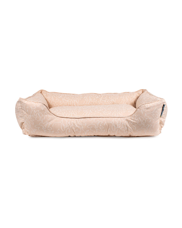 body glove Paintflower Kuddler Pet Bed - Sand
