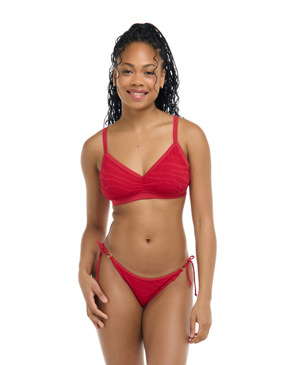body glove Scarlet Drew D-F Cup Swim Top - Cherry