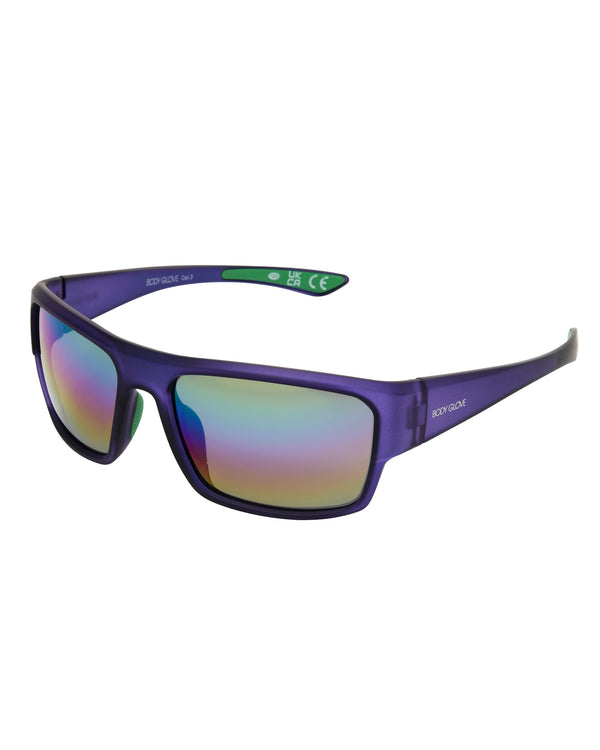 body glove Sea Breeze Rectangle Sunglasses - Purple